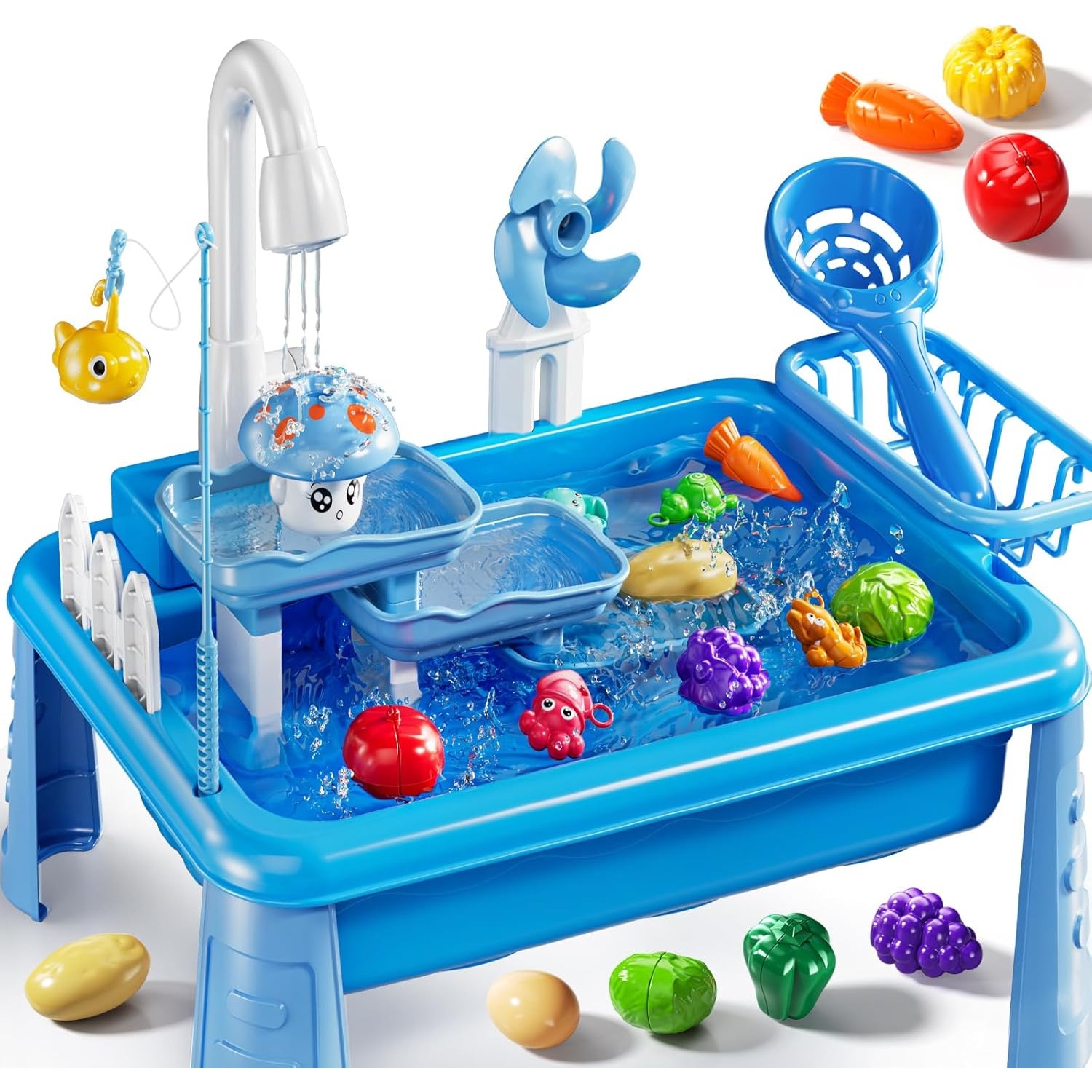 Kids Outdoor Sink - Water Table Play Sink Toy for