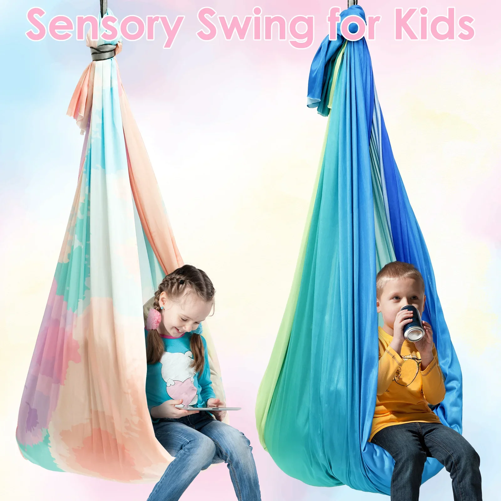 Kids Outdoor Furniture - Sensory Swing Comfortable Kids Sensory Hammock