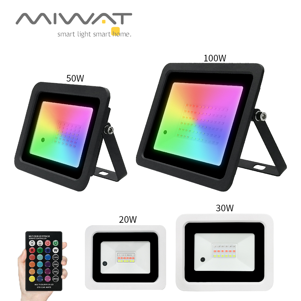 RGB Flood Light 100W 50W 30W 2 - Balance Beam Outdoor review and price