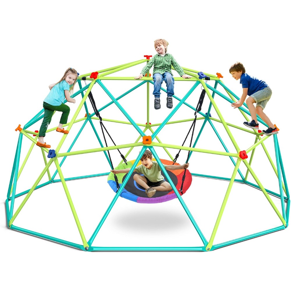 US Local Stock 10ft Climbing D - Kids Outdoor Climbing Dome review and price