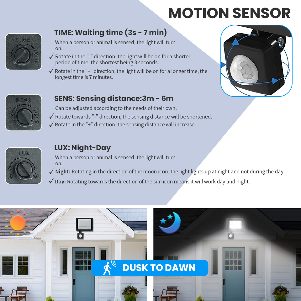 LED Floodlight Motion Sensor A - Balance Beam Outdoor review and price
