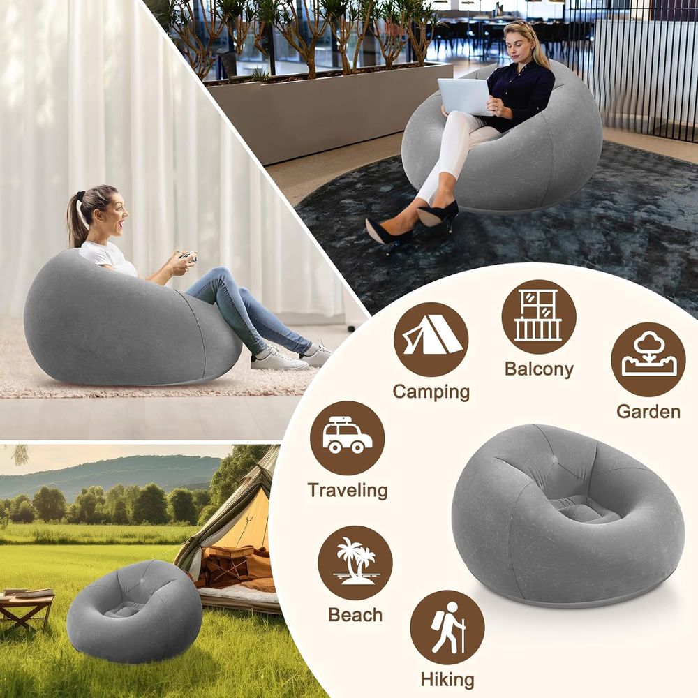 Inflatable Bean Bag Chairs, Gr - Kids Outdoor Furniture review and price