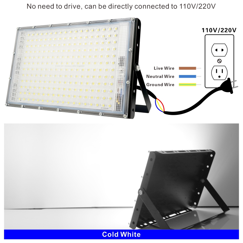 1/2/3PCS 110V 220V Led Flood L - Balance Beam Outdoor review and price