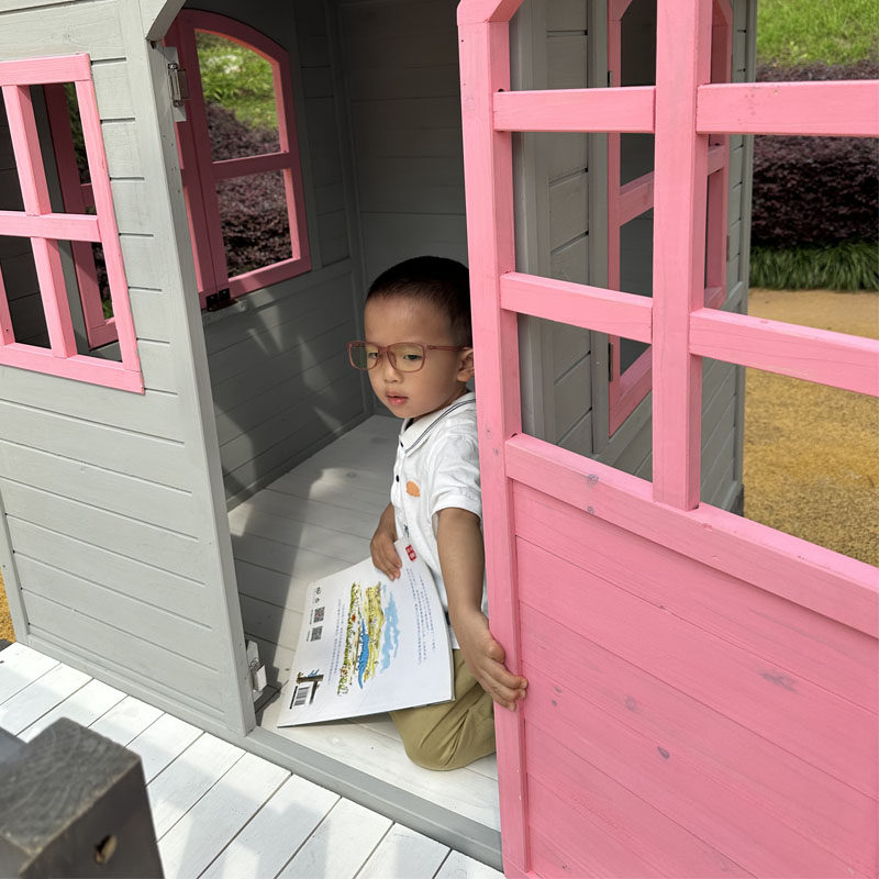 Outdoor large slide kids woode - Kids Outdoor Treehouse review and price