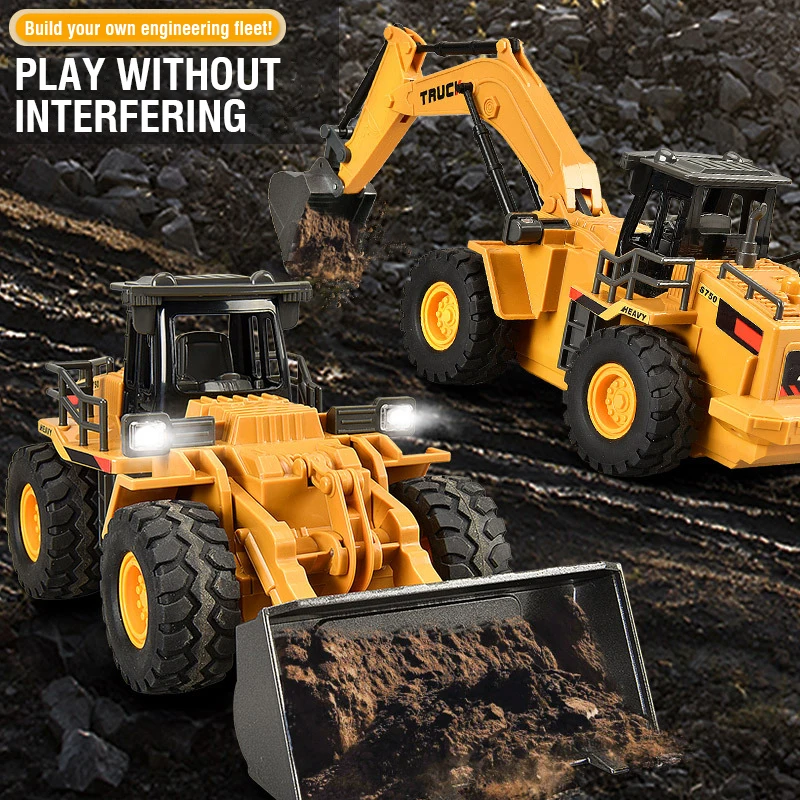 2.4G Alloy Remote Control Exca - Kids Outdoor Excavator review and price