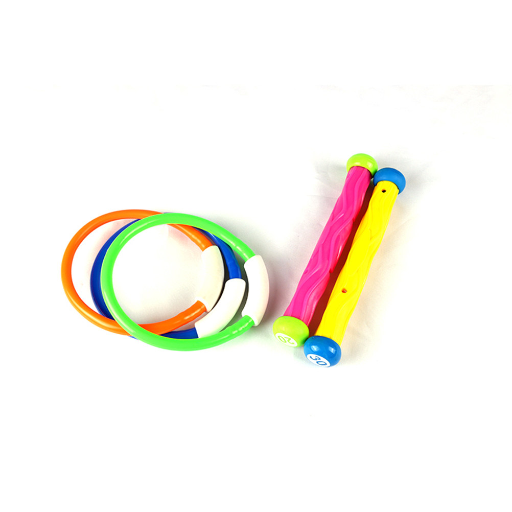 5Pcs Colorful Diving Sticks Si - Kids Outdoor Sink review and price