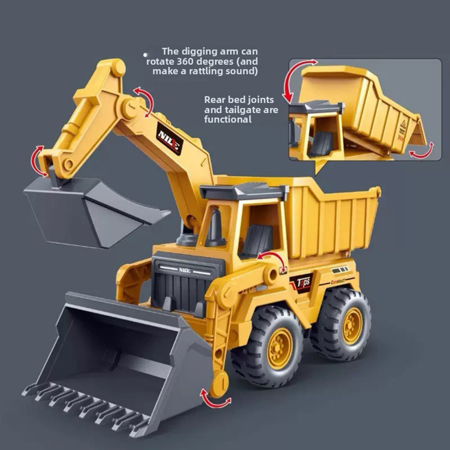1pcs Excavator Truck Model Toy - Kids Outdoor Excavator review and price