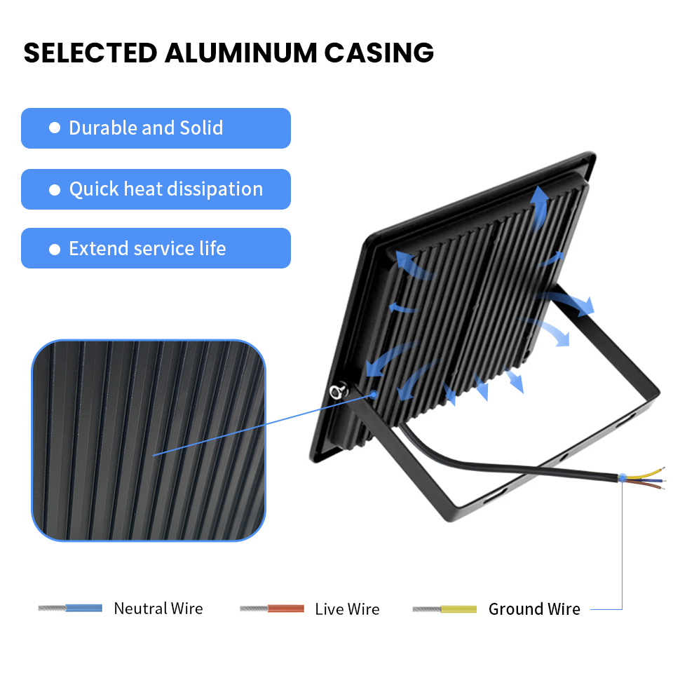 LED Floodlight AC220V 110V 10- - Balance Beam Outdoor review and price