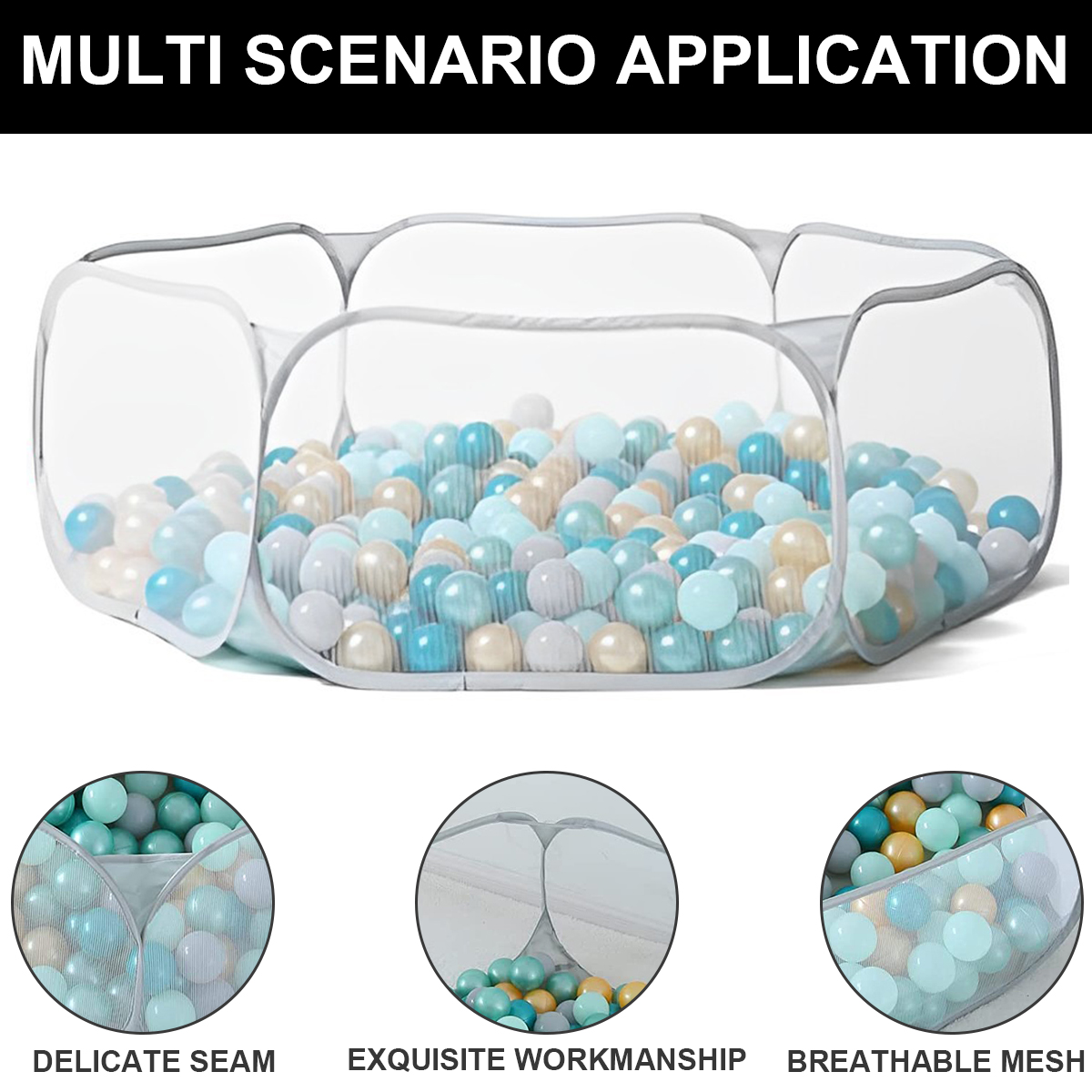 Baby Ocean Ball Pool Portable  - Kids Outdoor Wendy House review and price