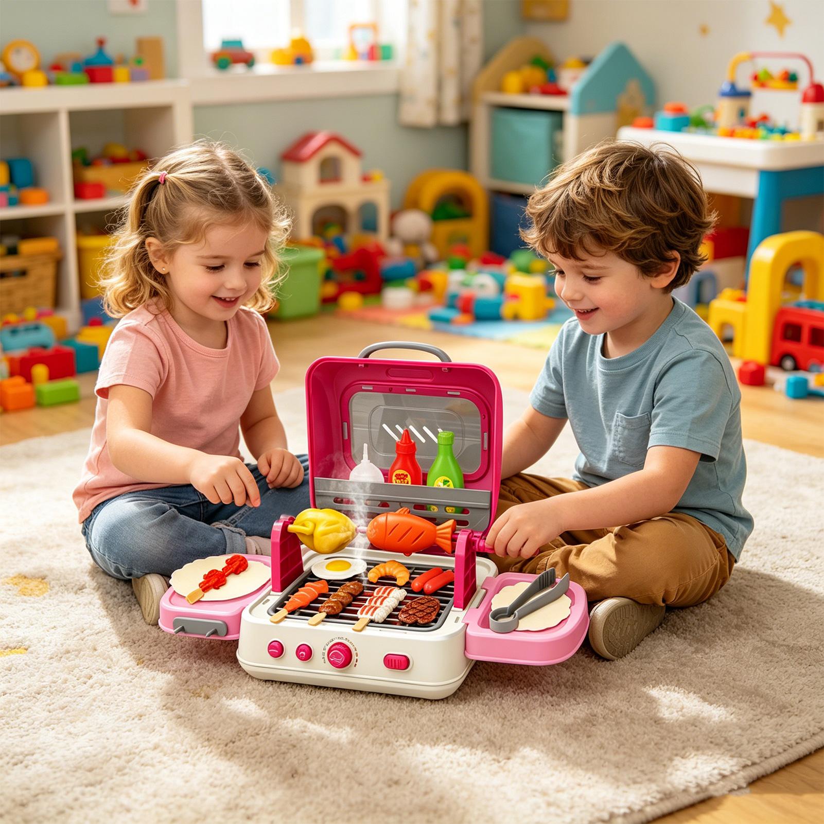 Kids Outdoor Grill Playset Int - Kids Outdoor Grill Set review and price