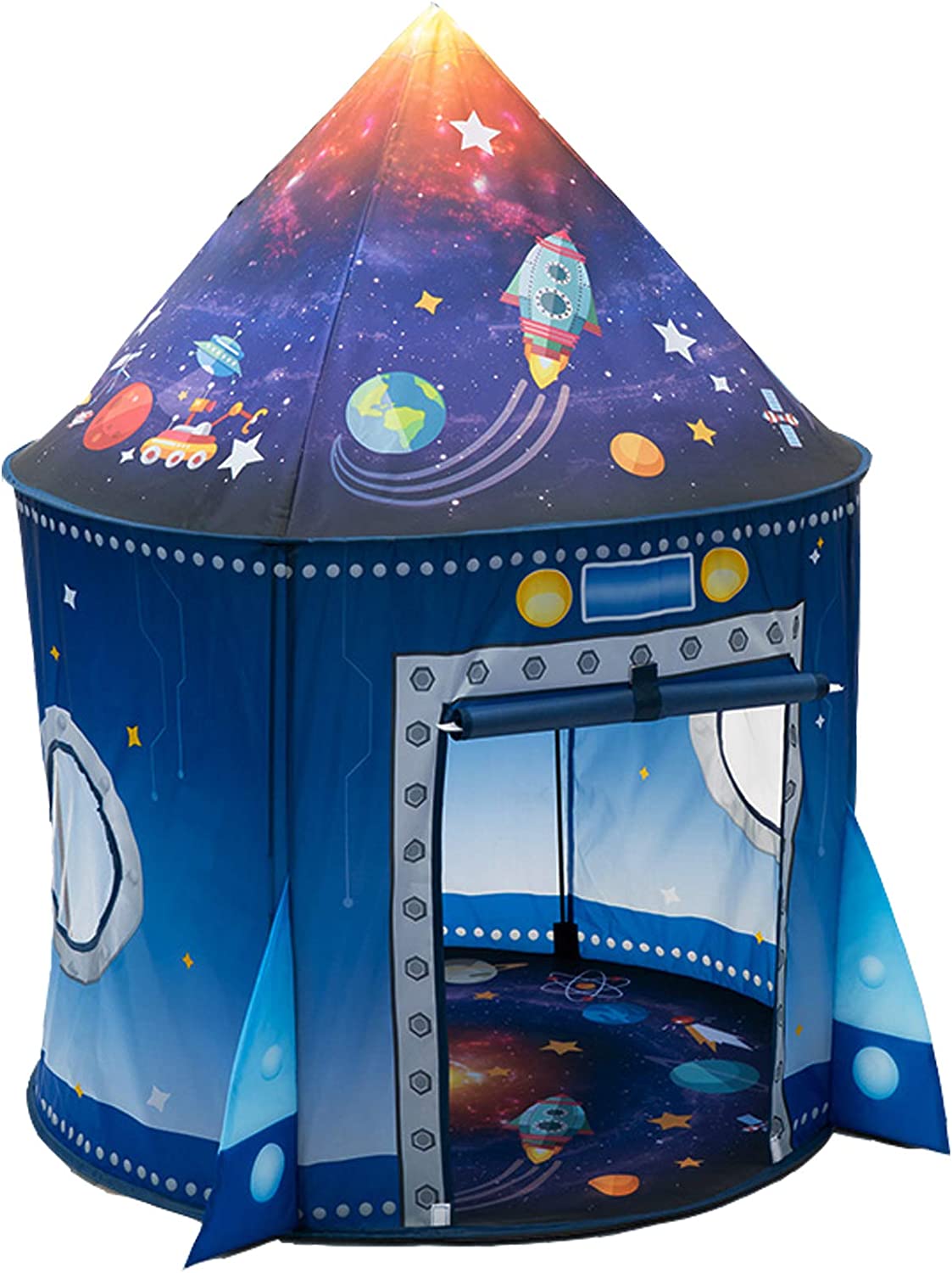 Rocket Ship Kids Tent Pop Up P - Kids Outdoor Wendy House review and price