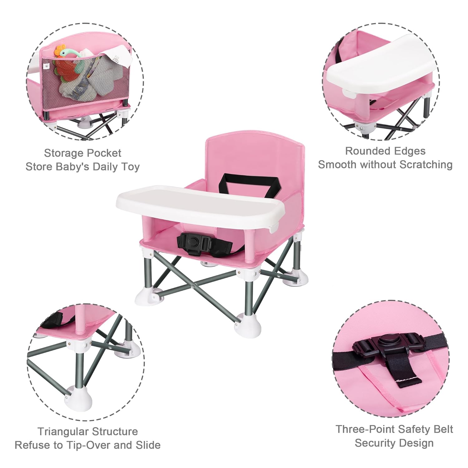 Portable Baby Seat Travel Comp - Kids Outdoor Lawn Chair review and price