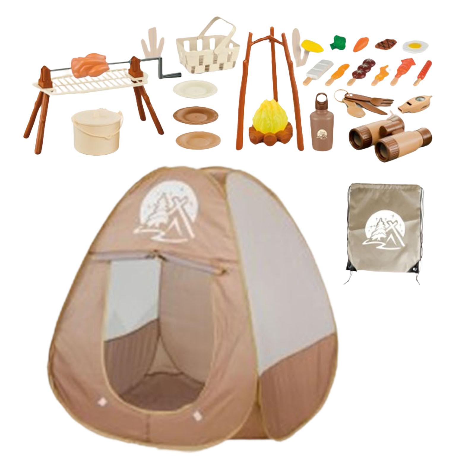 34Pcs Kids Camping Set Picnic  - Kids Outdoor Grill Set review and price