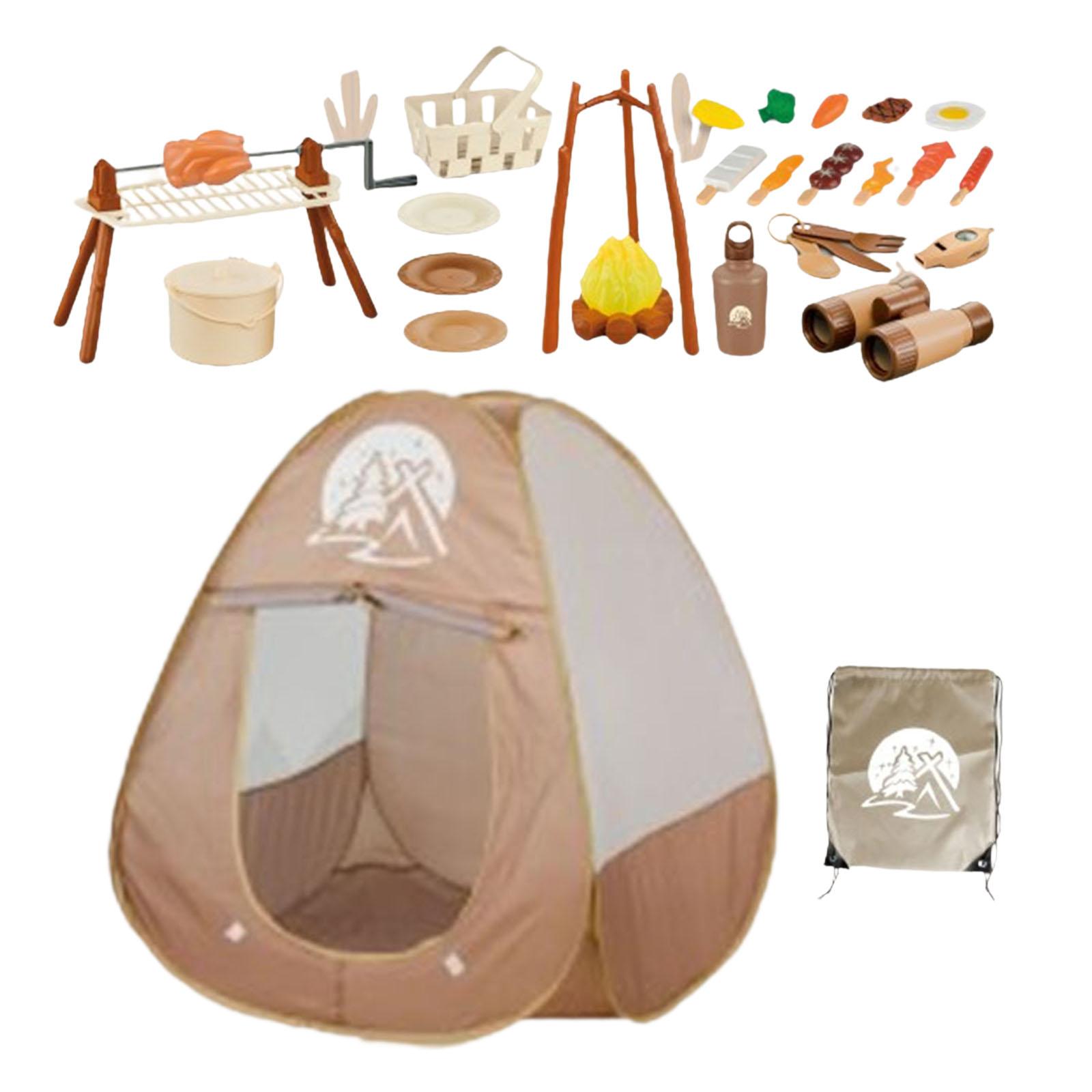 34Pcs Kids Camping Set Picnic  - Kids Outdoor Grill Set review and price