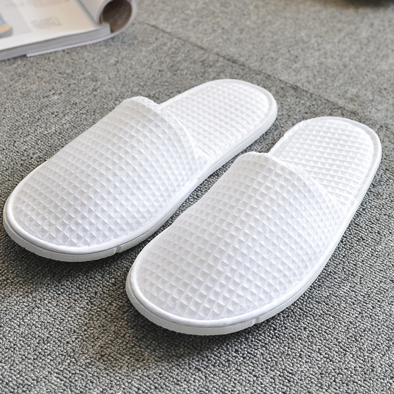 5Pairs/Lot White Waffle Dispos - Kids Indoor Outdoor Slippers review and price