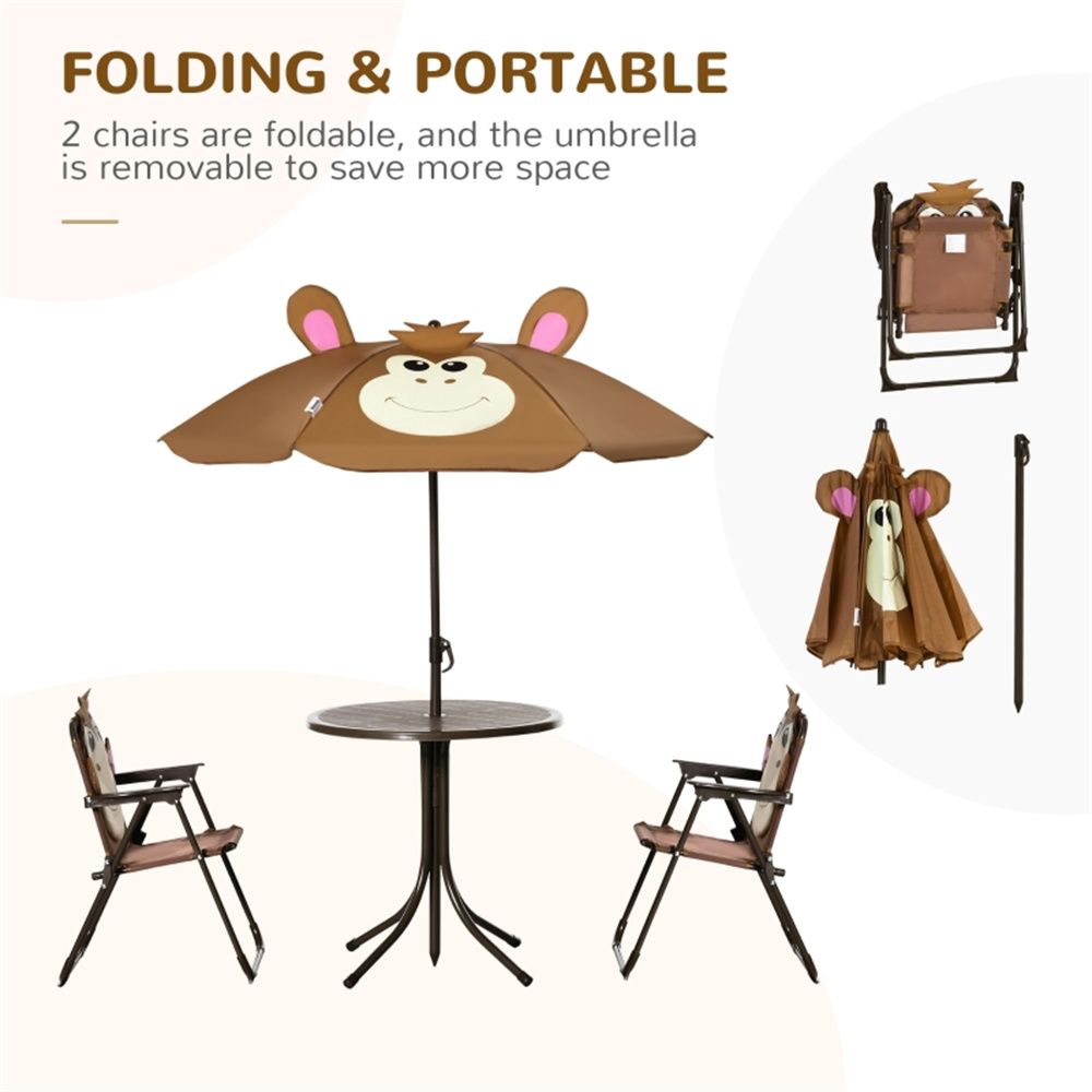 Cute Monkey Kids Patio Table C - Kids Outdoor Lawn Chair review and price