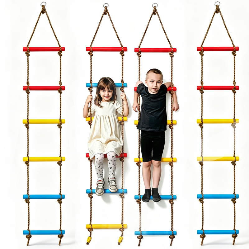 Climbing Rope Ladder For Kids  - Kids Outdoor Treehouse review and price