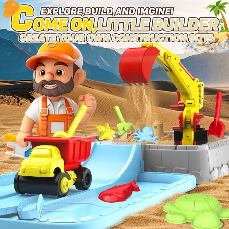 MQUDUO Kids Construction Truck - Kids Outdoor Dump Truck review and price