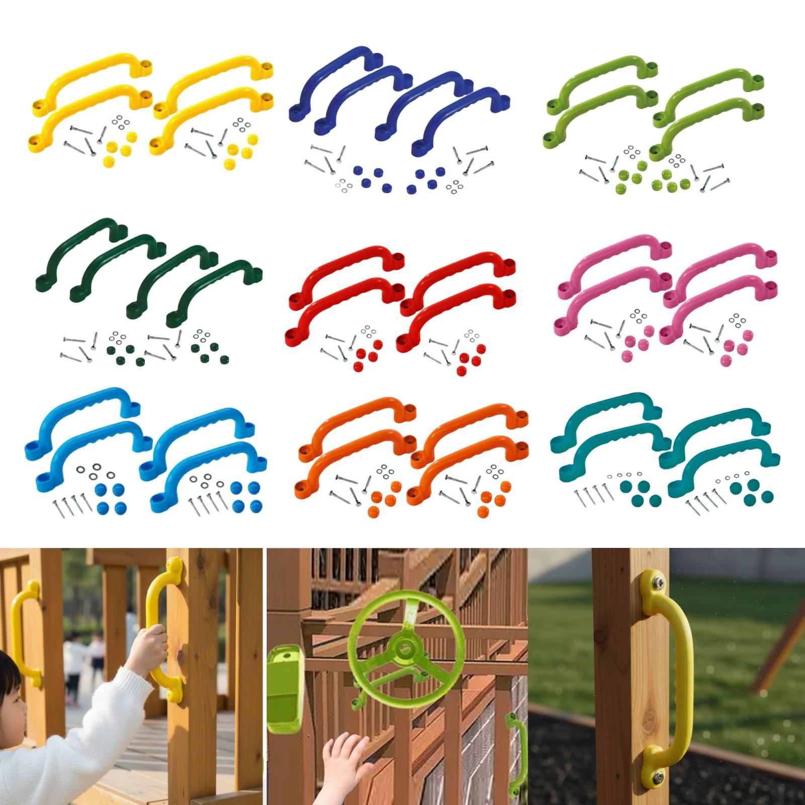 4x Climbing Handles Easy to In - Kids Outdoor Treehouse review and price