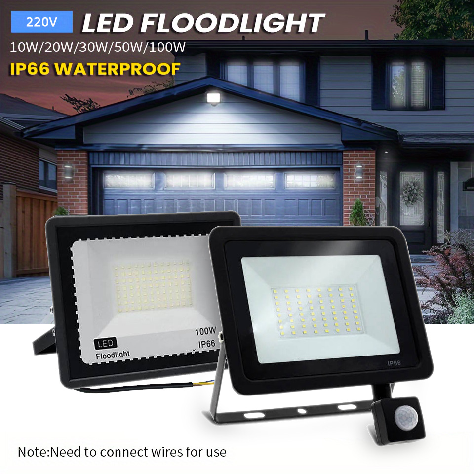 LED Floodlight PIR Motion Sens - Balance Beam Outdoor review and price