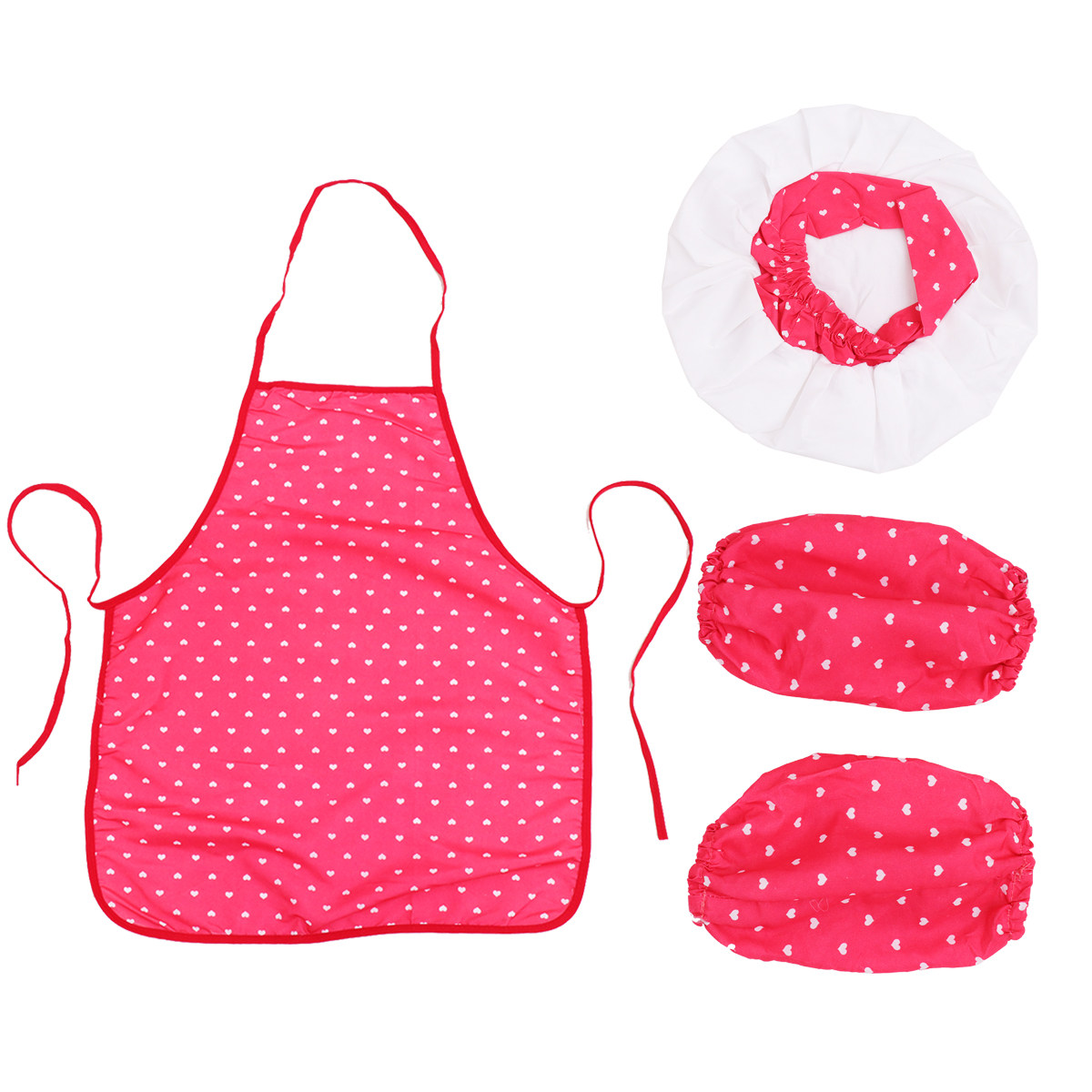3Pcs Kids Chef Outfit Cotton M - Kids Outdoor Grill Set review and price