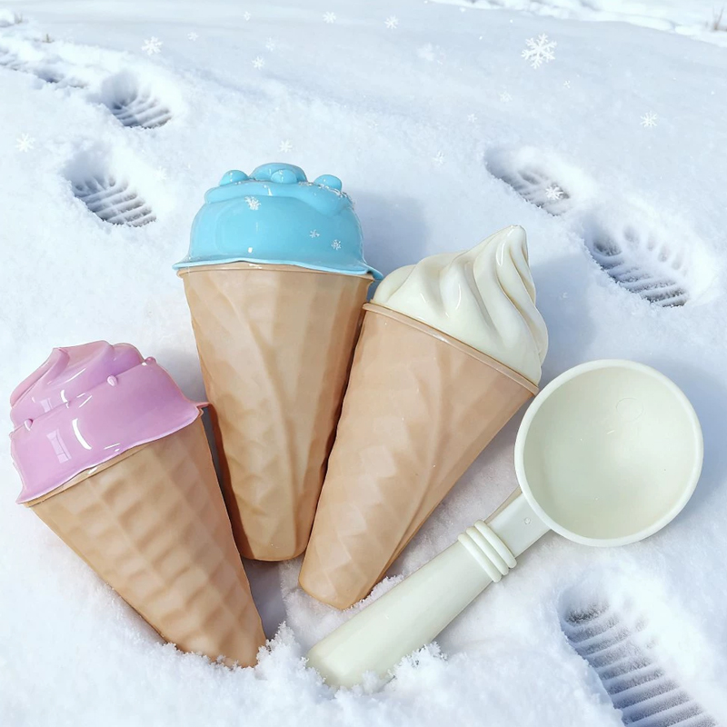 Kids Ice Cream Cone Sand Mold  - Kids Outdoor Activity Toys review and price