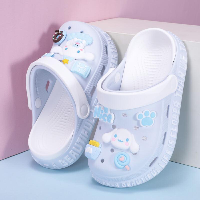 Anime Cinnamoroll Children Gar - Kids Indoor Outdoor Slippers review and price