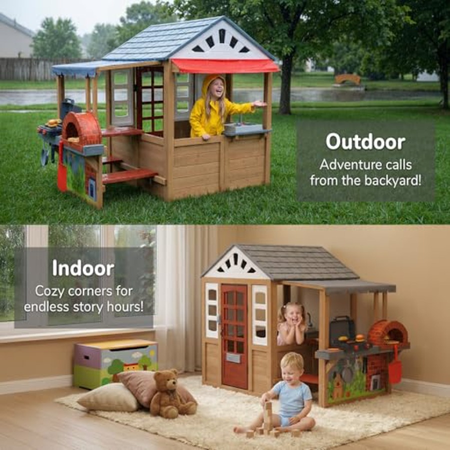 Outdoor Playhouse For Kids Age - Kids Outdoor Grill Set review and price