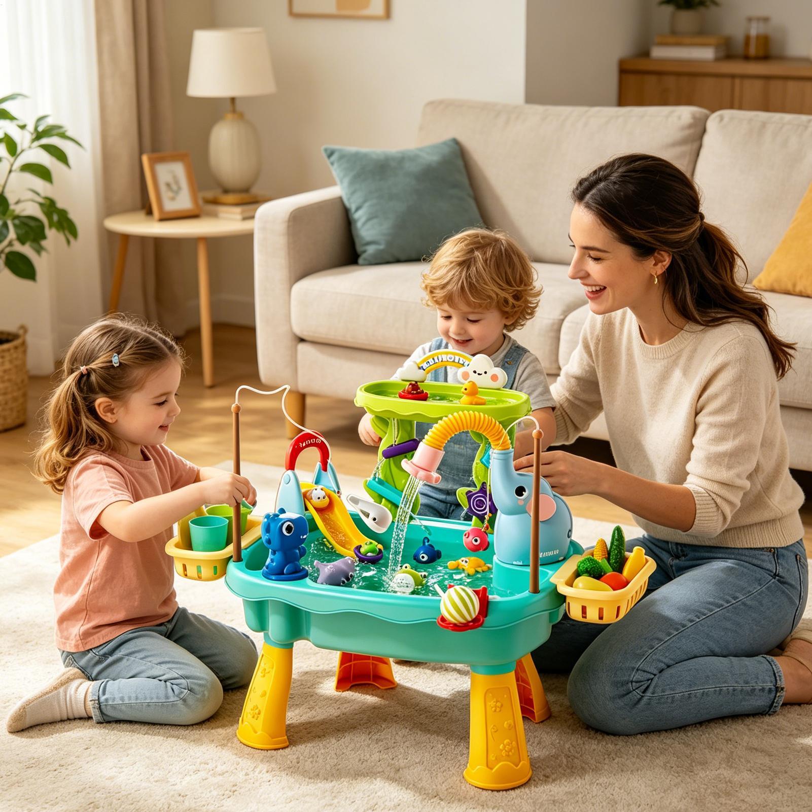 Upgraded Toddler Water Table K - Kids Outdoor Sink review and price