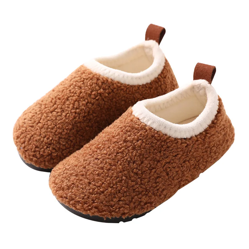 Children Cotton Slippers Solid - Kids Indoor Outdoor Slippers review and price