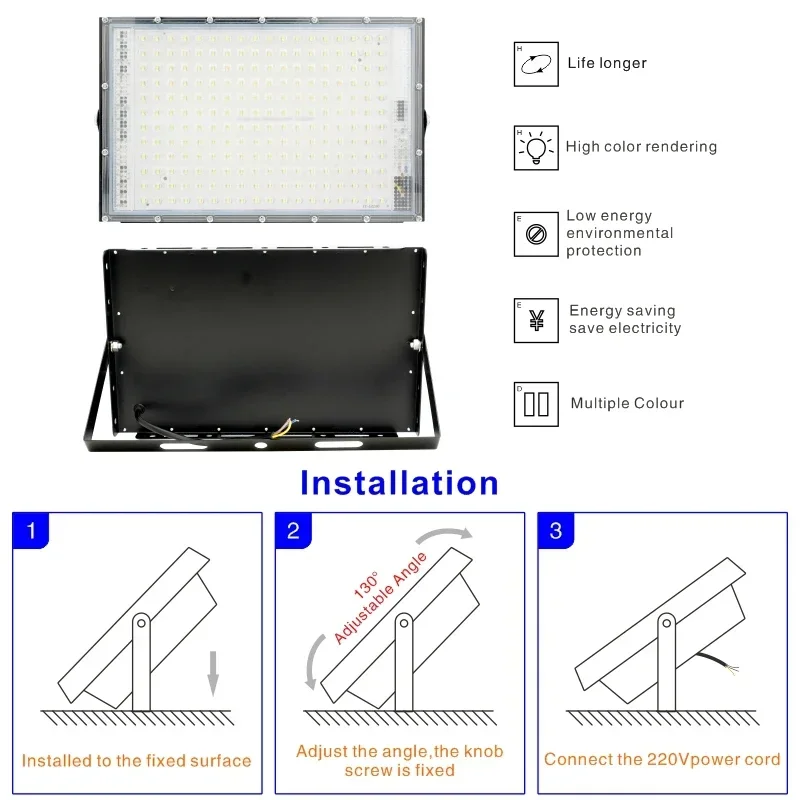 110V 220V Led Flood Light 50W  - Balance Beam Outdoor review and price