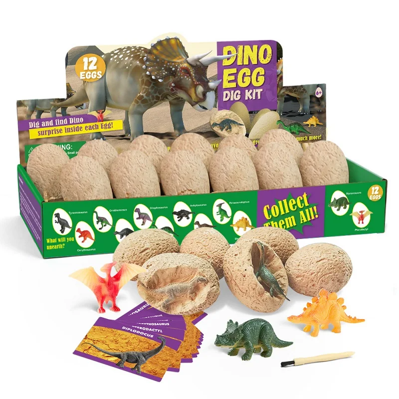 12PCS Archeological Dinosaur E - Kids Outdoor Excavator review and price