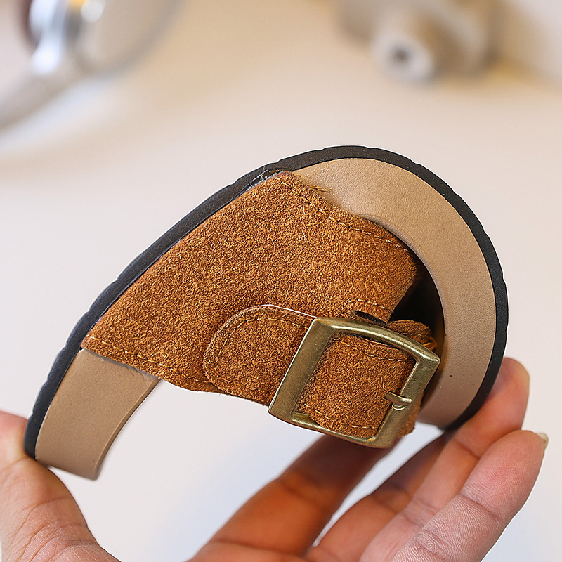 Kids Slipper Boys Cork Sandals - Kids Indoor Outdoor Slippers review and price