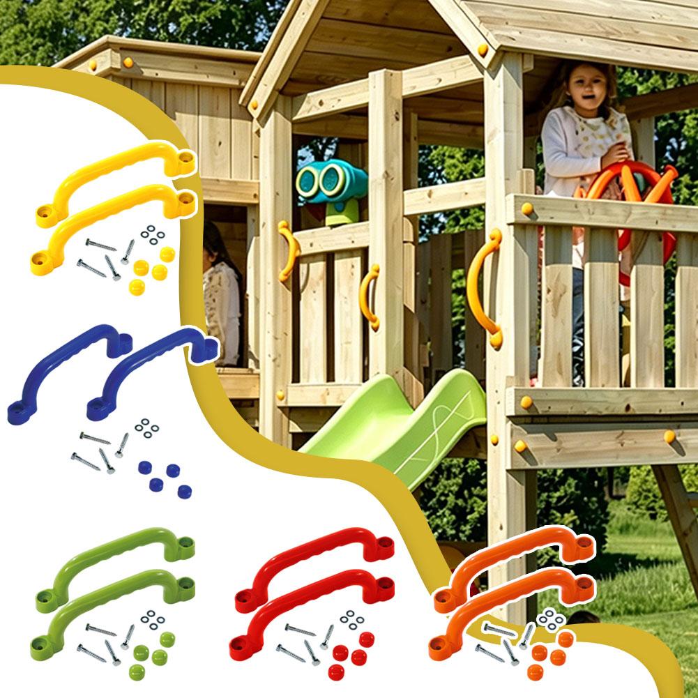 Playground Safety Handles For  - Kids Outdoor Treehouse review and price