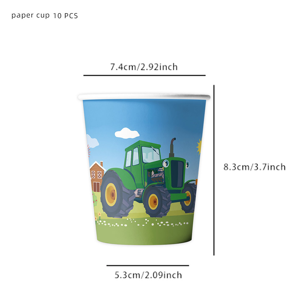 Green Farm Tractor Birthday Pa - Kids Outdoor Excavator review and price