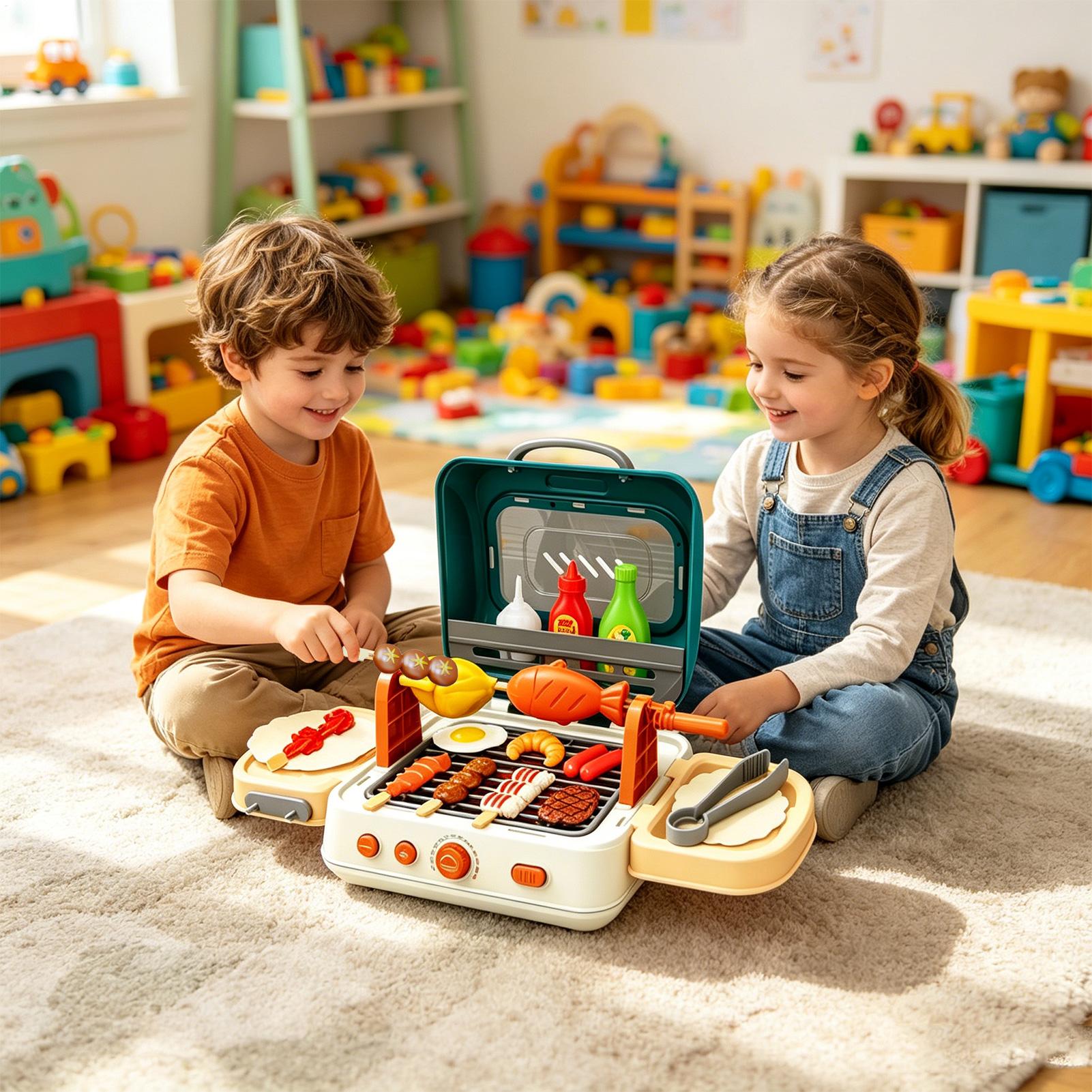 Kids Outdoor Grill Playset Fol - Kids Outdoor Grill Set review and price