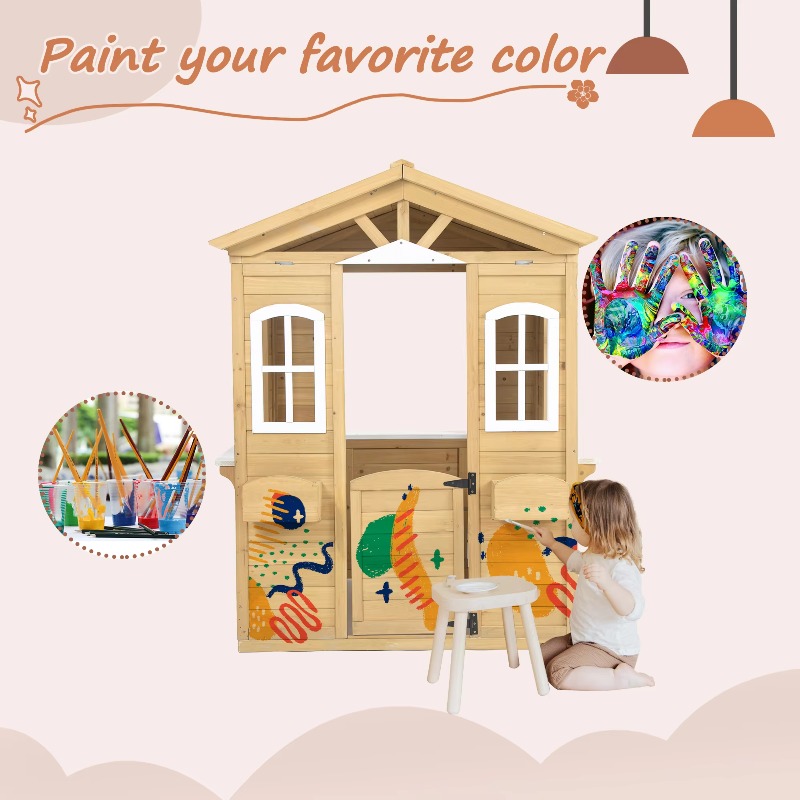 Modern Classic Solid Wood Play - Kids Outdoor Furniture review and price