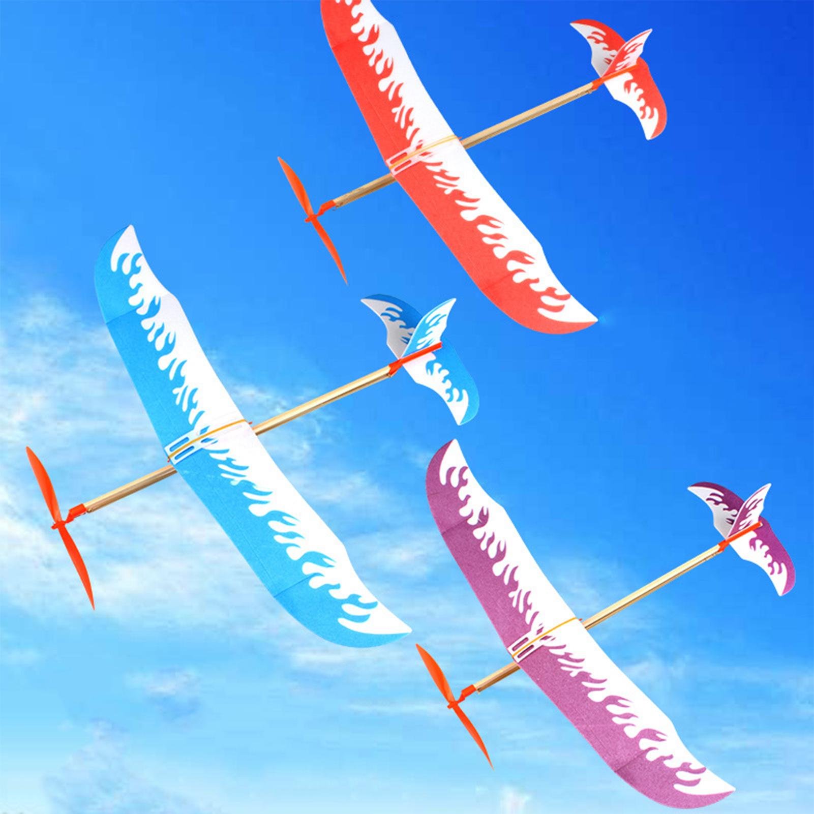 Rubber Band Airplanes Powered  - Kids Outdoor Activity Toys review and price