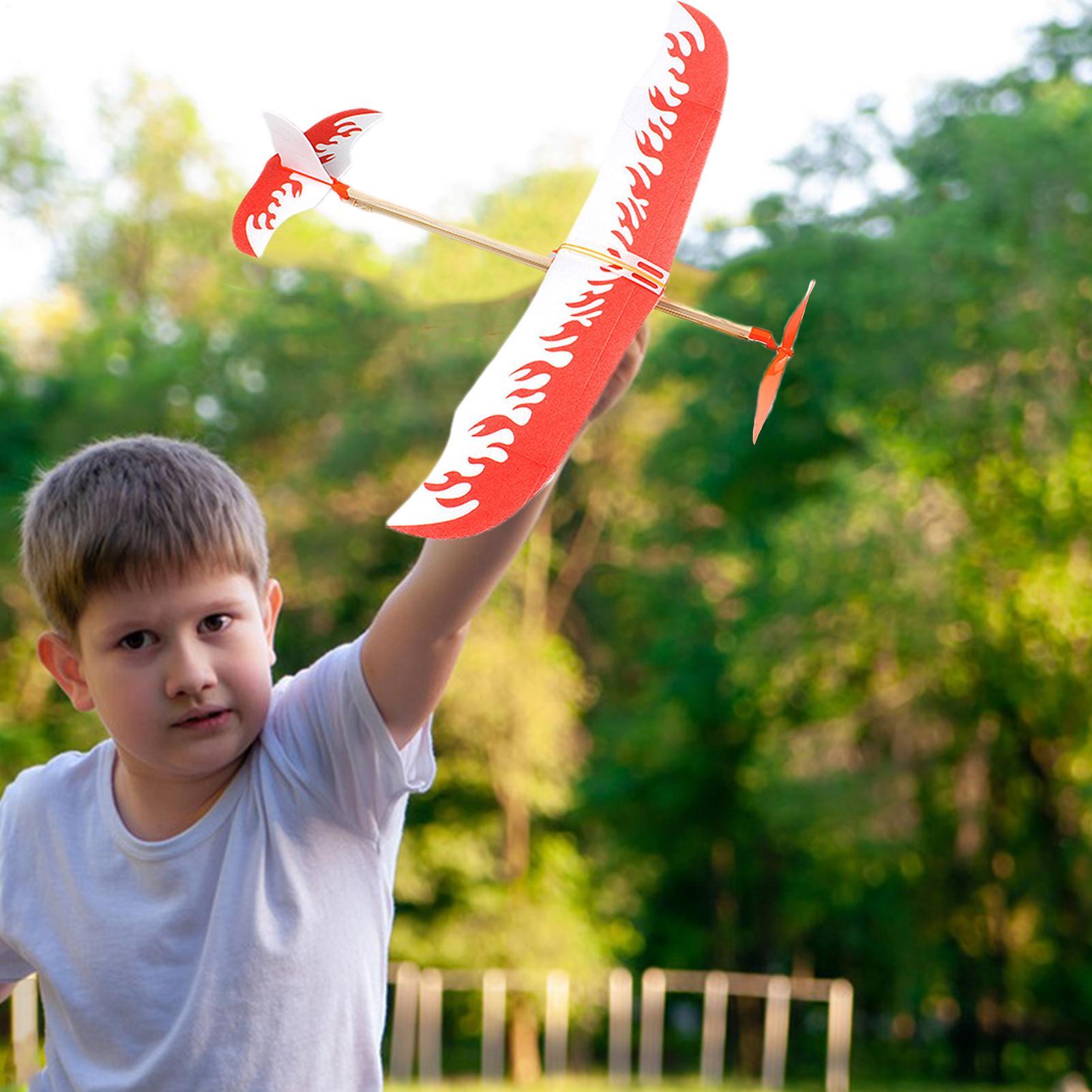 Rubber Band Airplanes Powered  - Kids Outdoor Activity Toys review and price