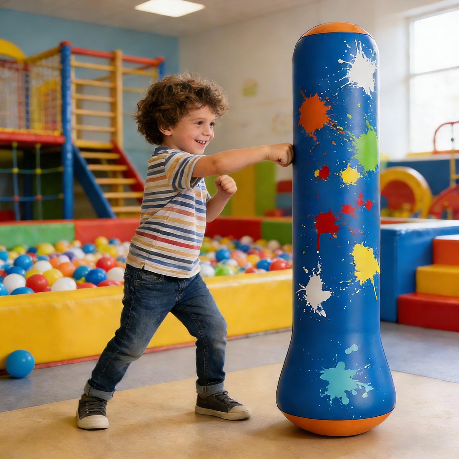 Punching Bag For Kids Inflatab - Kids Outdoor Equipment review and price