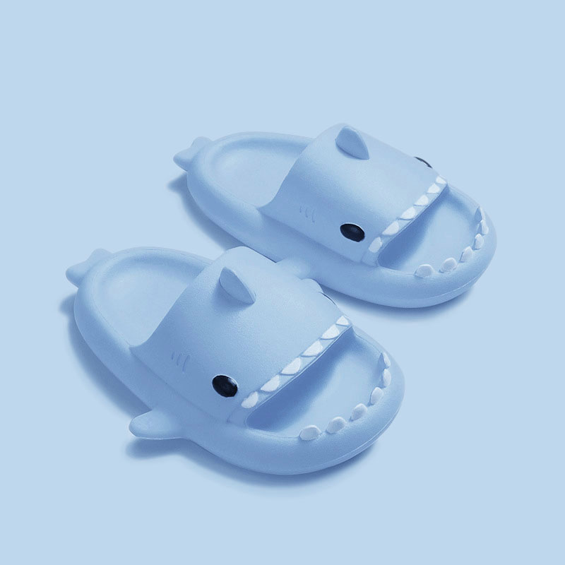 Children Slippers Cartoon Shar - Kids Indoor Outdoor Slippers review and price