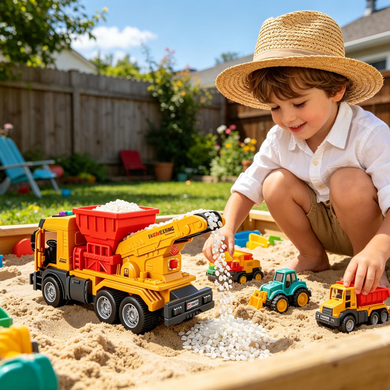 Electric Dump Truck Toy w/ Sou - Kids Outdoor Dump Truck review and price