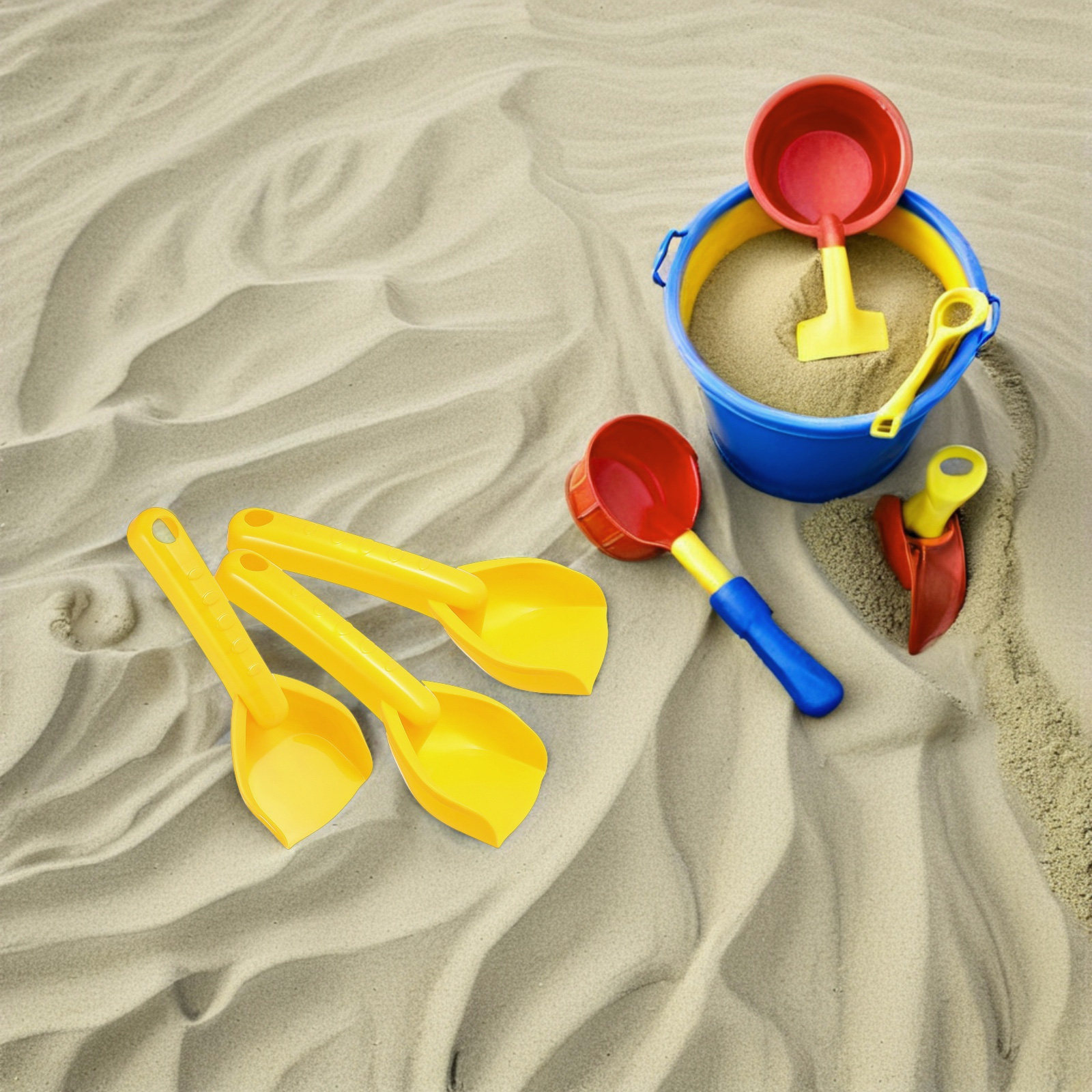 16Pcs Mini Plastic Kids Sand S - Kids Outdoor Excavator review and price