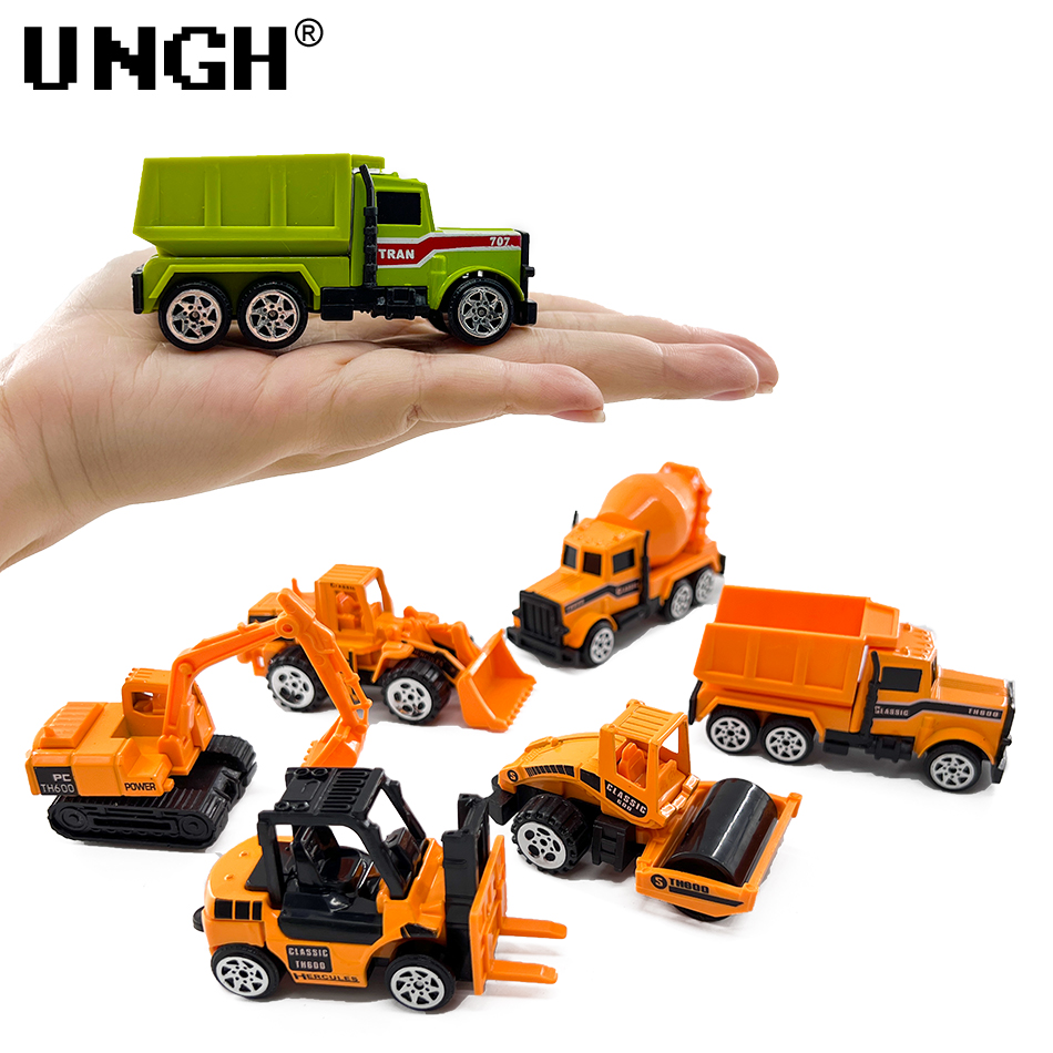 UNGH 6pcs Alloy Diecast Engine - Kids Outdoor Excavator review and price
