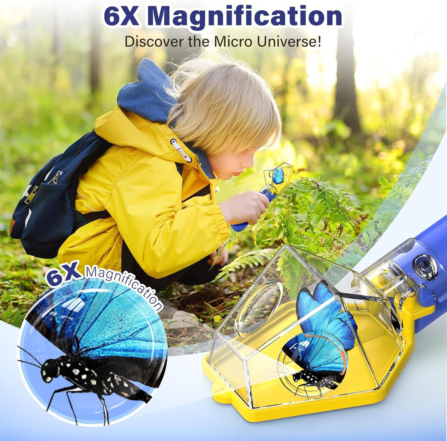 6X Magnifier Kids Bug Catcher, - Kids Outdoor Equipment review and price