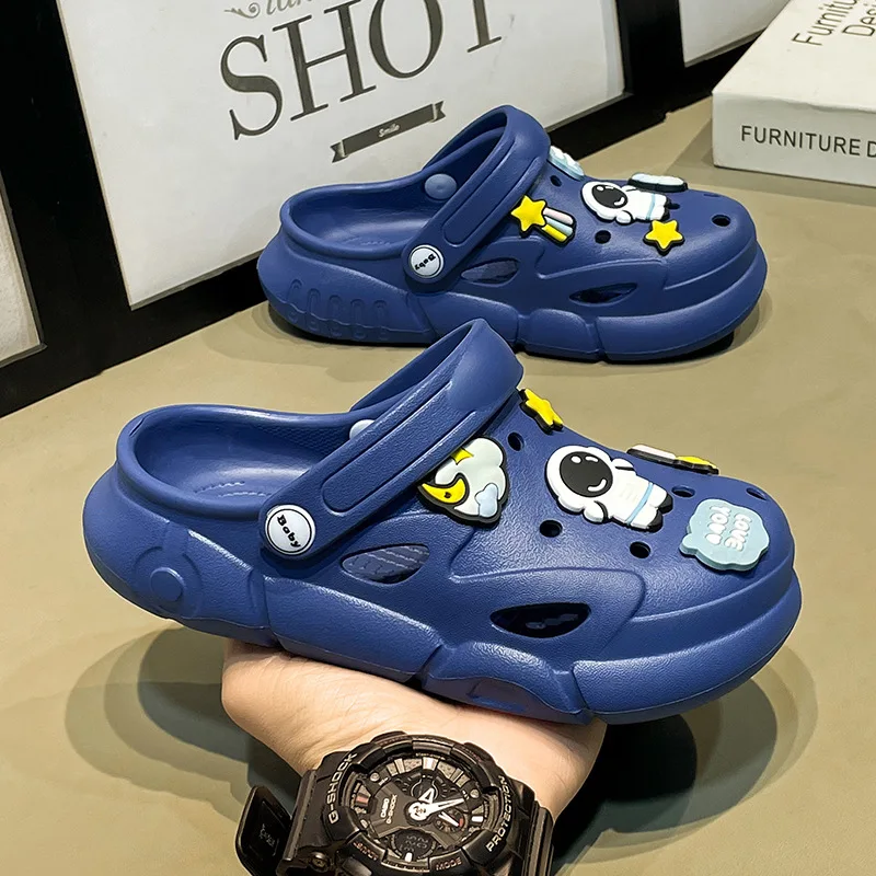 Childrens Sandals Antiskid Bre - Kids Indoor Outdoor Slippers review and price