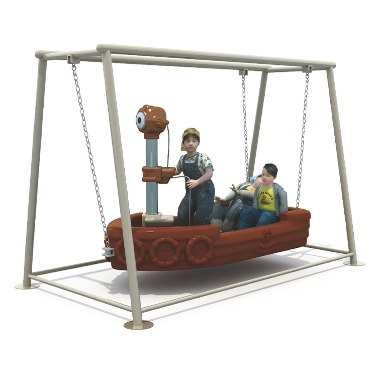 Pirate Ship Shape Swing Chair  - Kids Outdoor Equipment review and price